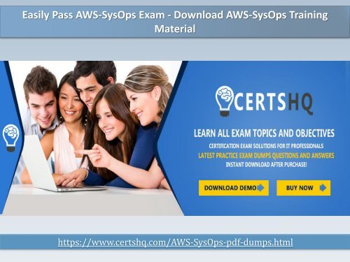 New AWS-SysOps PDF Questions with Free Updates