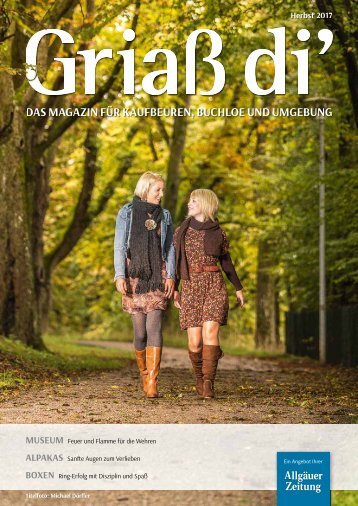 Griaß di' Magazin Herbst 2017