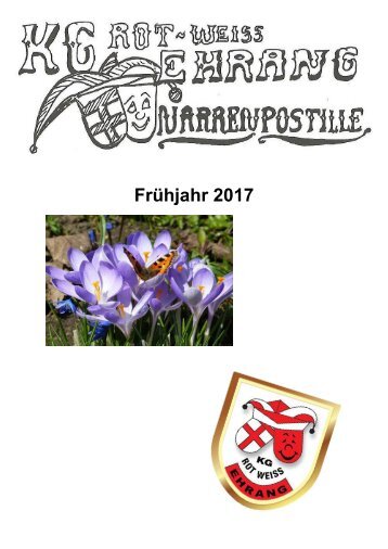 Narrenpost Frühjahr 2017