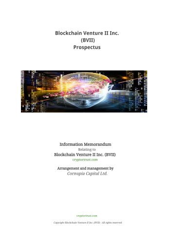 Prospectus Blockchain Venture II 20171023