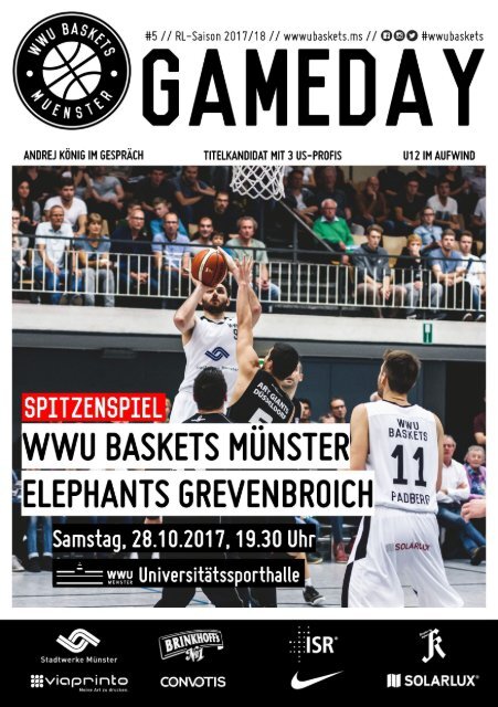 WWU Baskets Gameday #5 2017_18