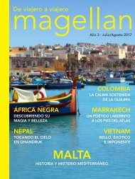 Revista de viajes Magellan - Julio/Agosto 2017