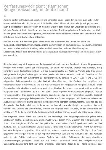 Verfassungswidrigkeit Magazine