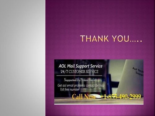 Aol mail support Help number +1-855-490-2999