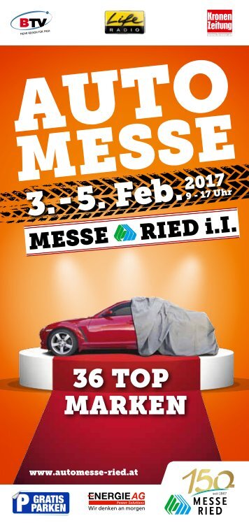 Automesse Ried 2017 - Besucherfolder