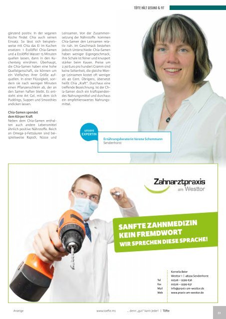 Töfte Regionsmagazin 10/2015