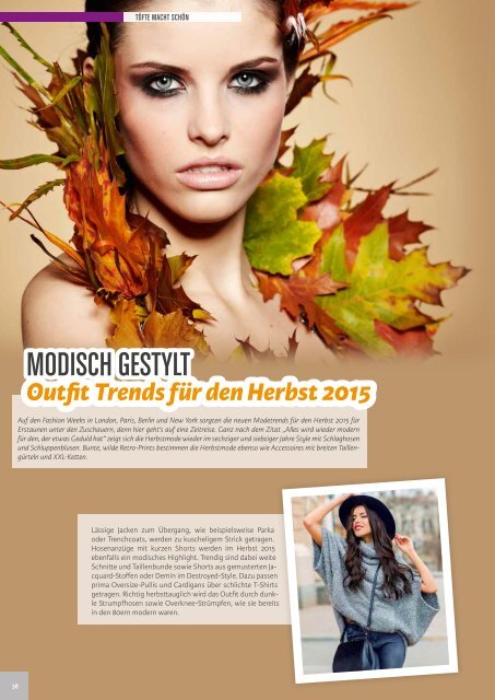 Töfte Regionsmagazin 10/2015
