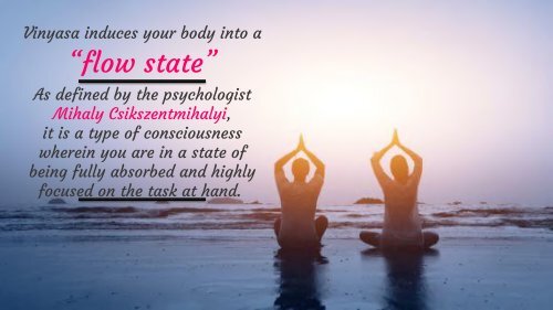 The Yoga Vinyasa Explained