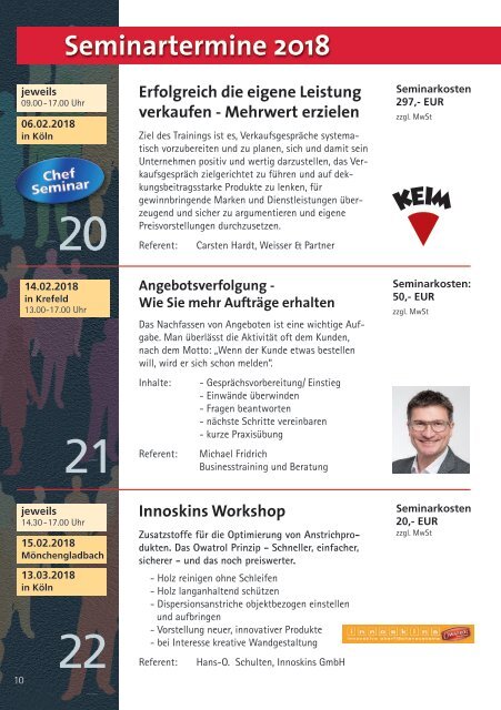 Seminarprogramm web