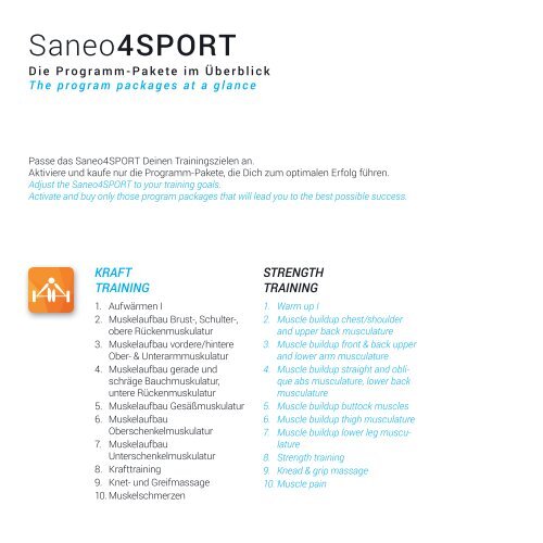 Saneo4SPORT_Broschüre