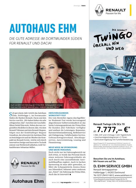 2016-04: TOP Magazin Dortmund | WINTER