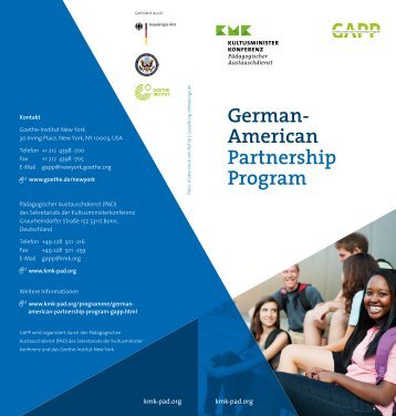German-American Partnership Program (GAPP)