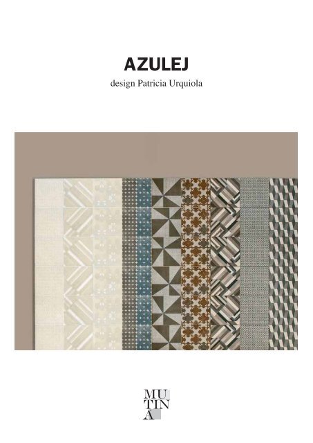 Mutina - Azulej_catalogo