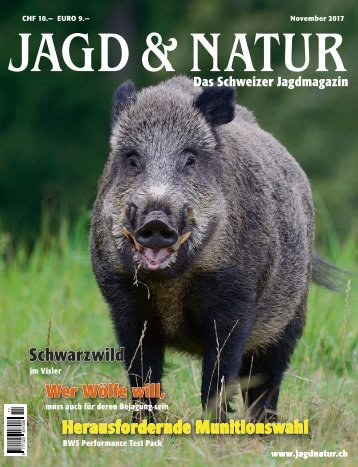 Jagd & Natur Ausgabe November 2017 | Vorschau