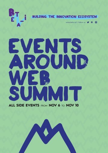 Events around Web Summit by Beta-i