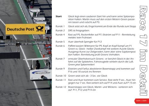 {have speed in f[ ]cus!} DTM Race 17 und 18 - Hockenheim Finale 2017