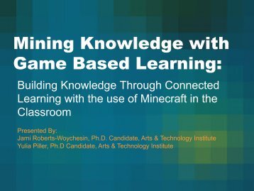 Mining Knowledge Presentation