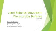 Woychesin Dissertation
