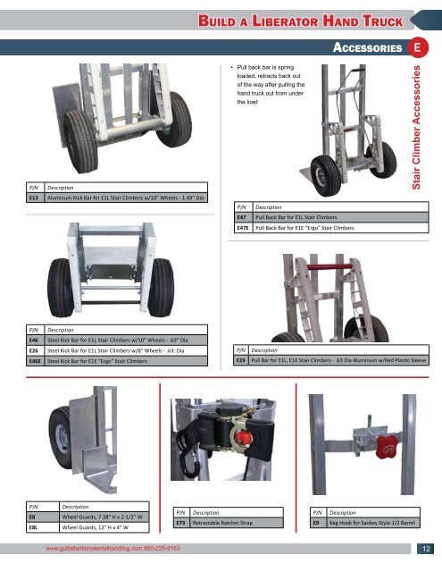 Gulf Atlantic Custom Hand Truck Catelog