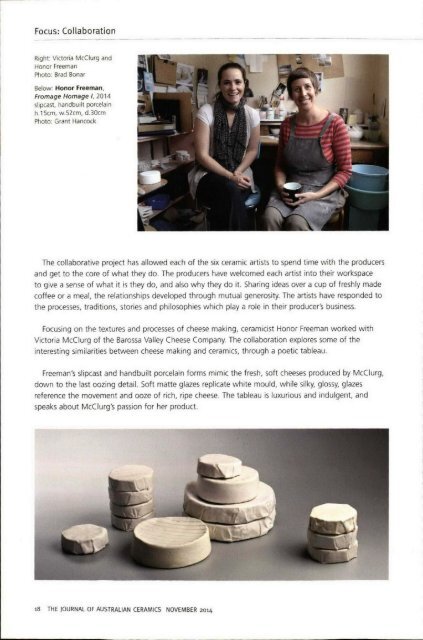 The Journal of Australian Ceramics Vol 53 No 3 November 2014