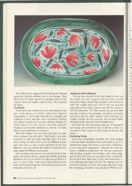 Pottery In Australia Vol 35 No 1 Autumn 1996