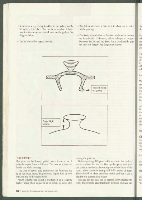 Pottery In Australia Vol 38 No 3 September 1999