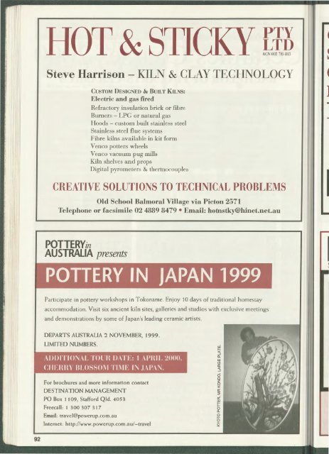 Pottery In Australia Vol 38 No 3 September 1999