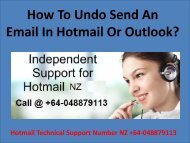 How to Undo Send an Email in Hotmail or Outlook?