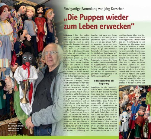 Altlandkreis Ausgabe November/Dezember 2017 - Das Magazin für den westlichen Pfaffenwinkel