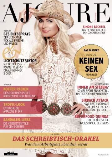 AJOURE´Magazin Juli 2017  