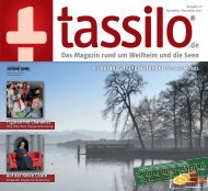 Tassilo, Ausgabe November/Dezember 2017 - Das Magazin rund um Weilheim und die Seen