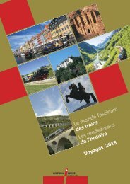 Historia Swiss Catalogue Voyages 2018