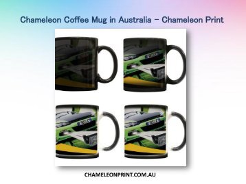 Chameleon Coffee Mug in Australia - Chameleon Print
