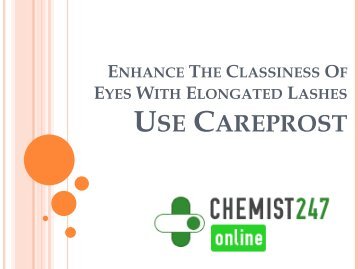 Use Careprost For Dark And Dense Eyelashes 