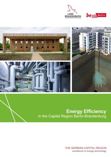 Energy Efficiency in the Capital Region Berlin-Brandenburg