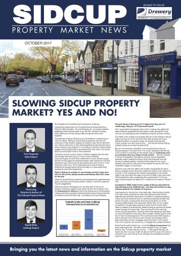 SIDCUP PROPERTY NEWS - OCTOBER 2017