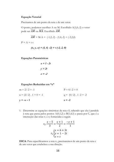 Calculo Vetorial - Um resumo inteligente