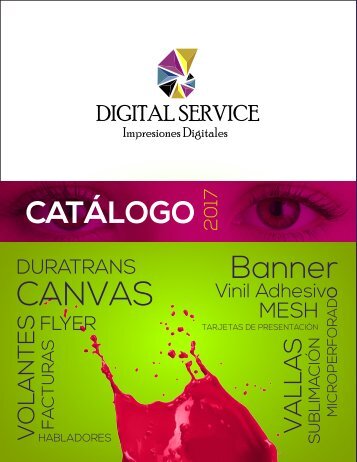 CATÁLOGO DIGITAL SERVICE