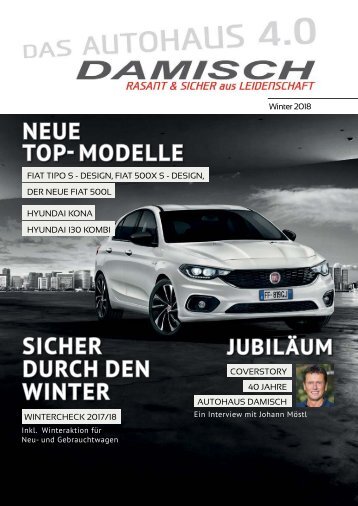 Autohaus Damisch Magazin Winter 2018
