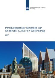 2017 Introductiedossier Ministerie van OCW