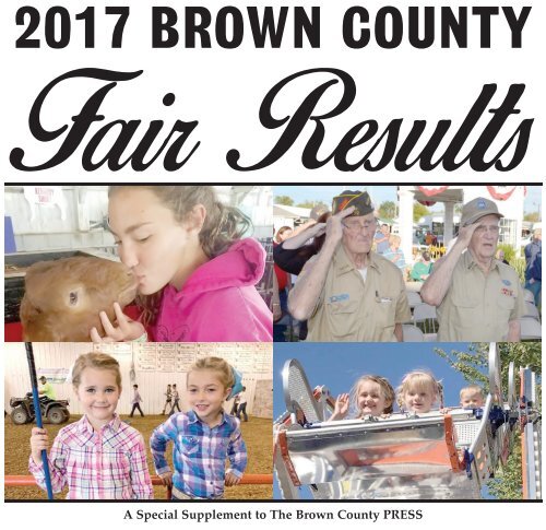 brown co. fair results 2017