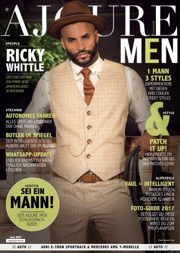 Ajoure Men Magazin Juni 2017  