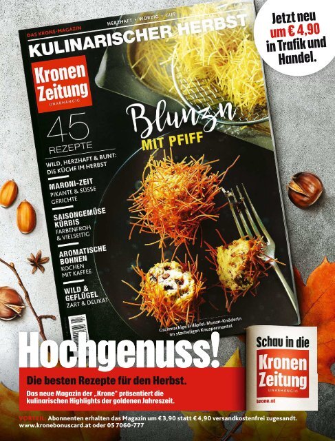 s'Magazin usm Ländle, 29. Oktober 2017