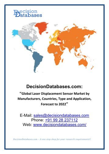 Worldwide Laser Displacement Sensor Market Growth Projection to 2022