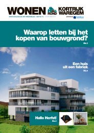 Wonen in Kortrijk-Waregem 7