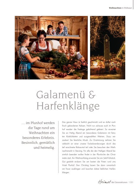  Hotel Plunhof 4*S - Das Neue Wintermagazin