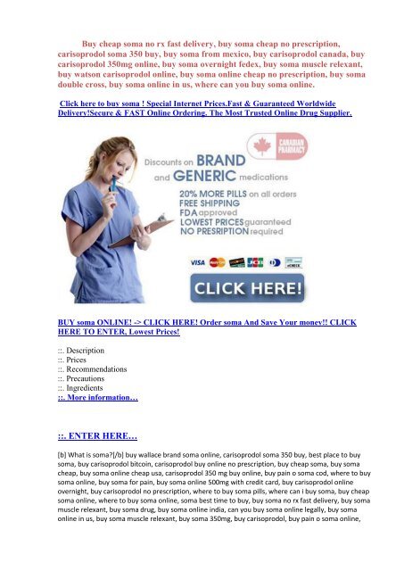 Buy Carisoprodol