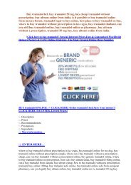 Buy Tramadol No Rx