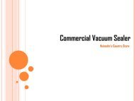 Commercial Vacuum Sealer