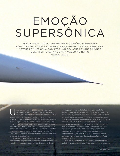 Jaguar Magazine 03/017 – Brazilian Portuguese